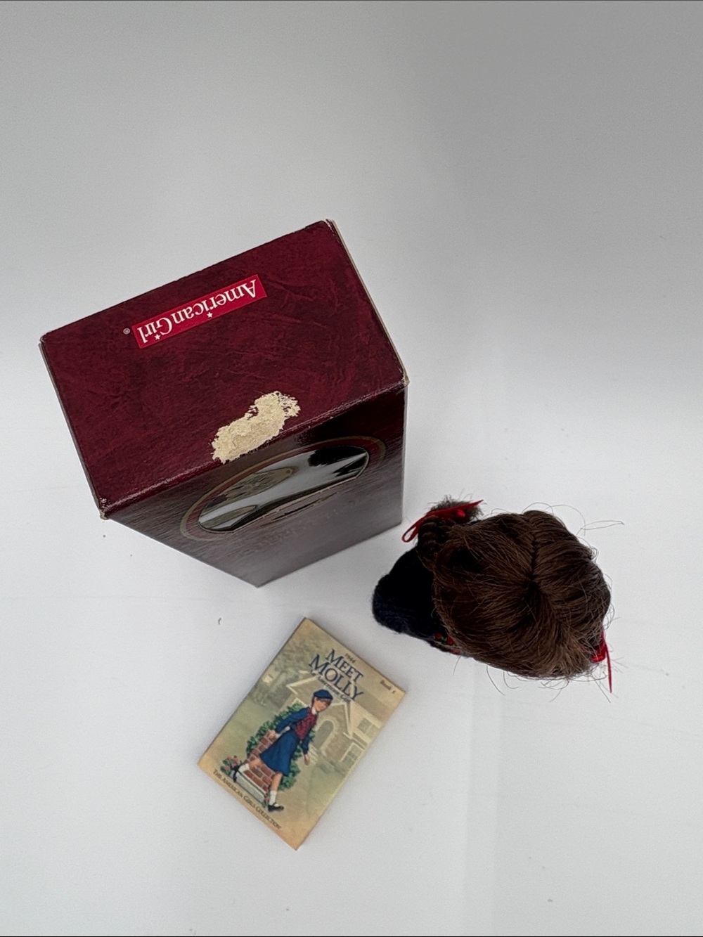 American Girl Mini Molly Doll Meet Molly Book In Original Box Vintage - Picture 7 of 13
